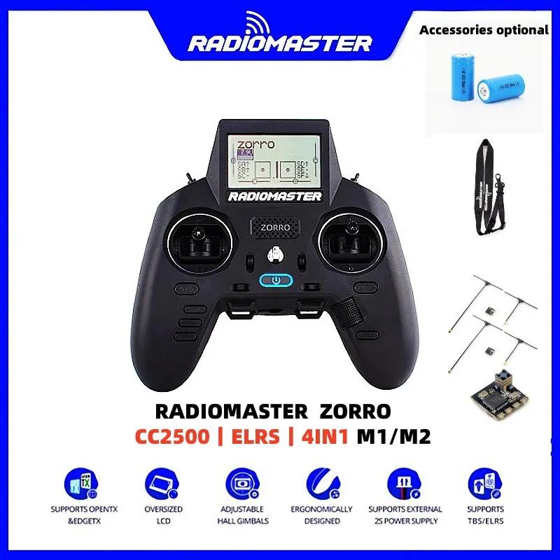 RadioMaster Zorro ELRS 2.4GHz RC Ʈѷ, CC2500 JP4IN1  ۽ű, ͸ Ȧ    ︮